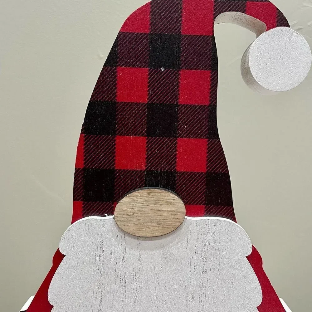 NWT Rae Dunn Santa Gnome Merry Christmas Decor